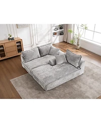 Streamdale Furniture 103" Cloud Sectional Couch w/ L-Shape Chaise, Modern Modular Sofa