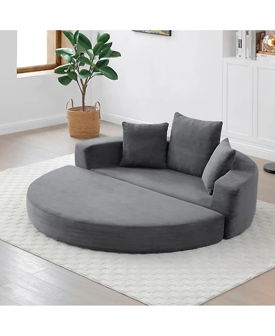 Streamdale Furniture Convertible Sofa Couch Bed, Multi-functional, Adjustable Futon for Apartment