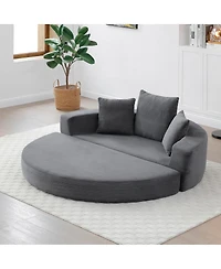 Streamdale Furniture Convertible Sofa Couch Bed, Multi-functional, Adjustable Futon for Apartment