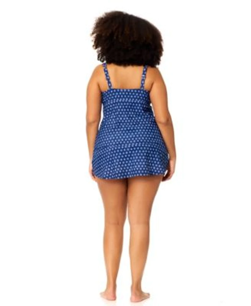 Raisins Curve Plus Size Tanzania Tankini Top Skirt