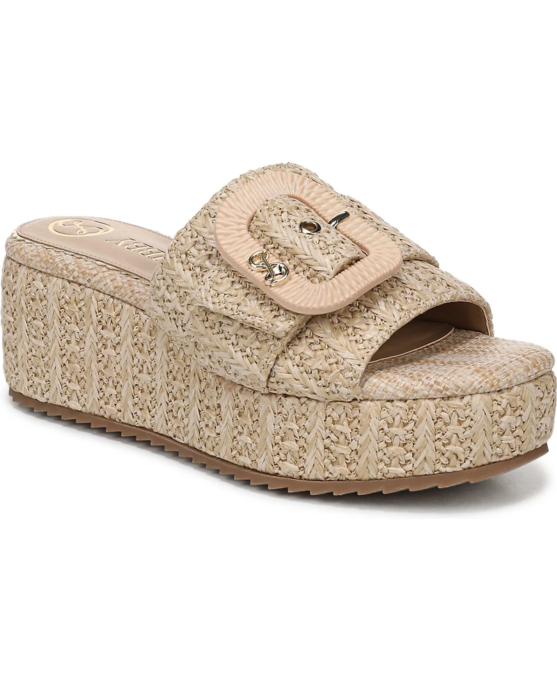 Sam and Libby Women's Crysta Wedge Heel Sandals