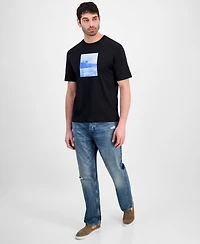 Hugo by Boss Men's Graphic Print Logo T-Shirt