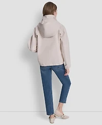 Dkny Petite Bomber Rain Coat