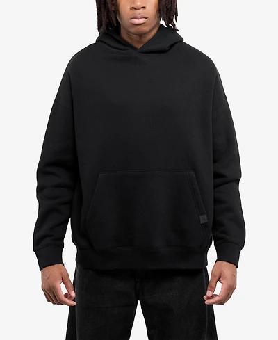 Xray Men's Oversized Drop-Shoulder Long-Sleeve Pullover Hoodie
