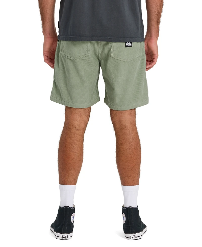 Quiksilver Men's Taxer Cord Pull-On Shorts