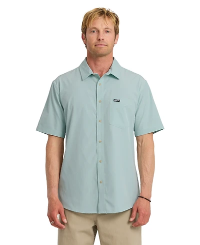 Quiksilver Men's Ridge Tech Classic Short-Sleeve Shirt