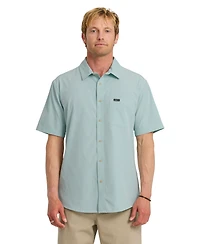 Quiksilver Men's Ridge Tech Classic Short-Sleeve Shirt
