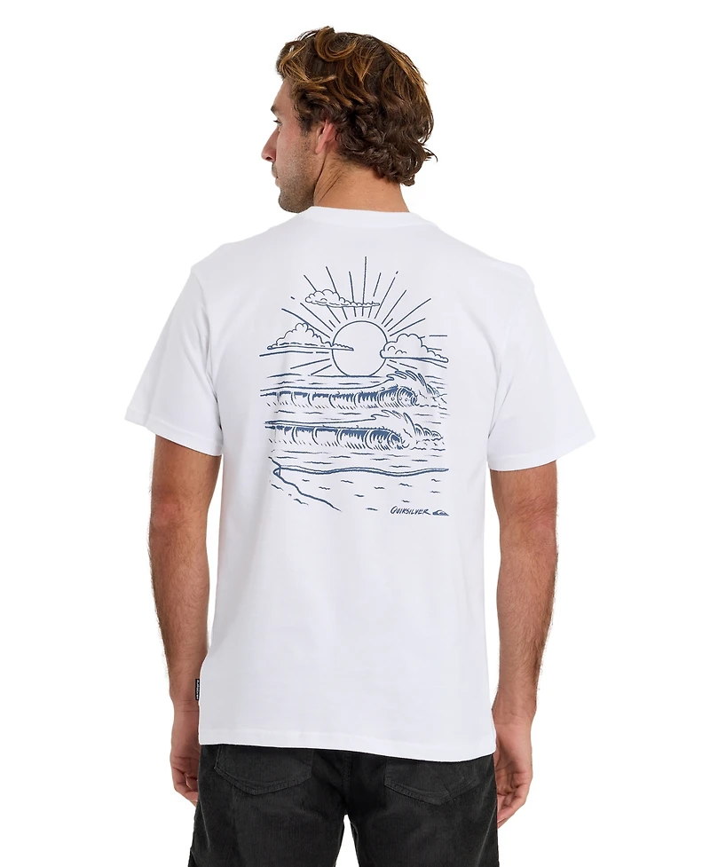 Quiksilver Men's Pipe Dream Short-Sleeve T-Shirt