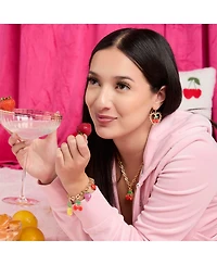 Juicy Couture Tropical Fruit Charm Bracelet