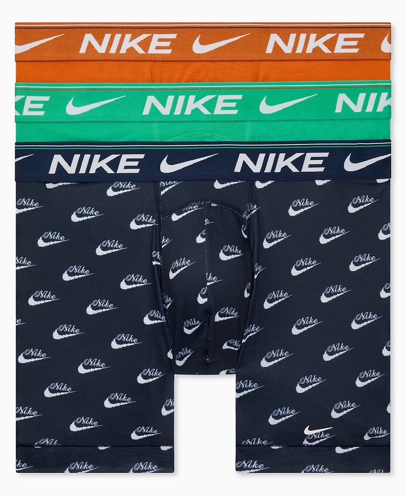Nike Men's 3-Pack Dri-fit Ultra Comfort Boxer Briefs