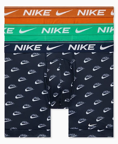 Nike Men's Dri-fit Ultra Comfort Boxer Briefs, 3-Pack