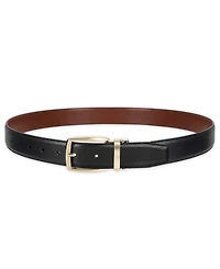 Club Room Men's Luxury 2-In-1 Reversible Pebbled Leather Belt, Macy's Exclusive