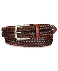 Club Room Men's Luxury Elevated Laced Braided Belt, Macy's Exclusive