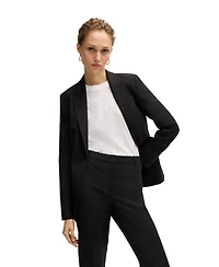 Boss by Hugo Women's Slit Cuff Regular-Fit Jacket