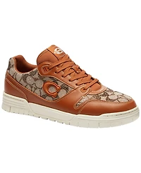 Coach Men's Soho Crystal Signature Jacquard Lace-Up Sneakers