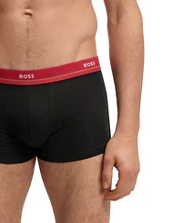 Hugo Boss Men's Essential Trunks Underwear, 5-Pack Set