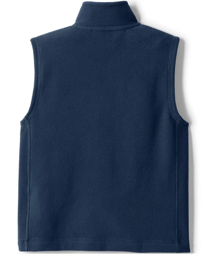 Lands' End Girls Lightweight Fleece Vest