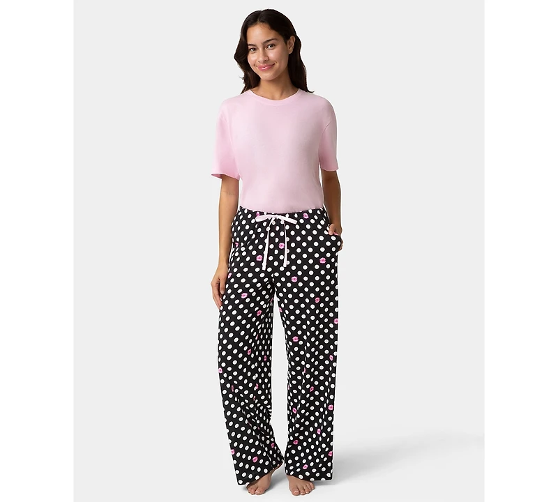 Hue Women's Printed Mid-Rise Pants