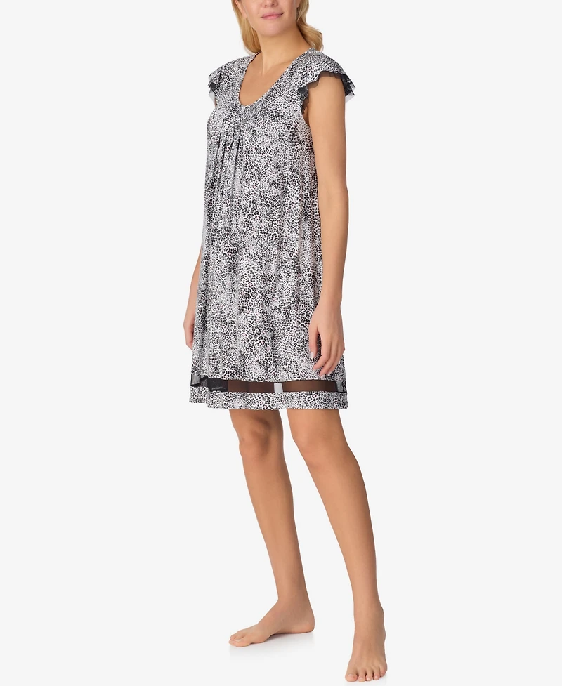 Ellen Tracy Yours to Love Short Sleeve Nightgown
