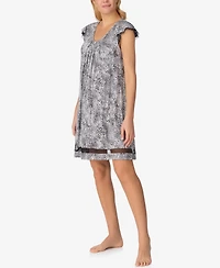 Ellen Tracy Yours to Love Short Sleeve Nightgown