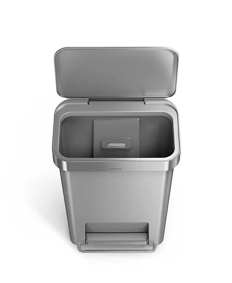 Simplehuman 45-Liters Hybrid Rectangular Step Can