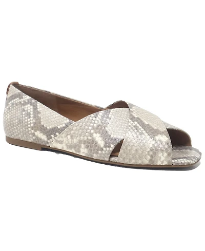 Gentle Souls Women's Whoebe Criss-Cross Open Toe Flats
