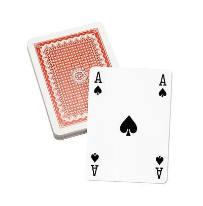 Gse Games & Sports Expert 8"x11" Super Jumbo Playing Cards, Giant Playing Cards, Oversized Extra Large Card Game for Kids & Seniors