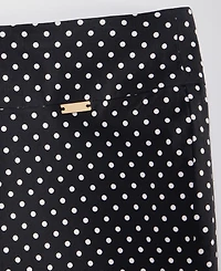 I.n.c. International Concepts Petite Printed Mid-Rise Pull-On Bengaline Capri Pants, Created for Macy's