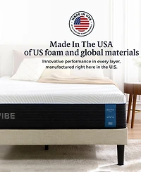 Zinus DreamVibe Essential 12" Hybrid Medium Plush Tight Top Mattress in a Box, King