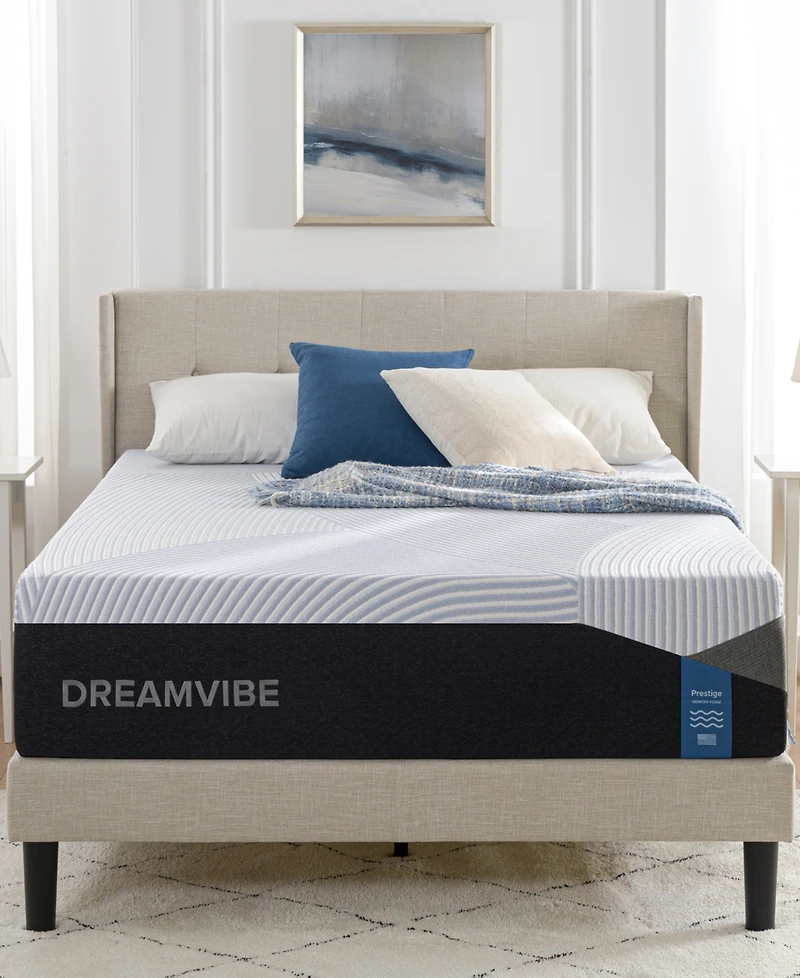 Zinus DreamVibe Prestige 14" Medium Firm Tight Top Mattress in a Box, Queen
