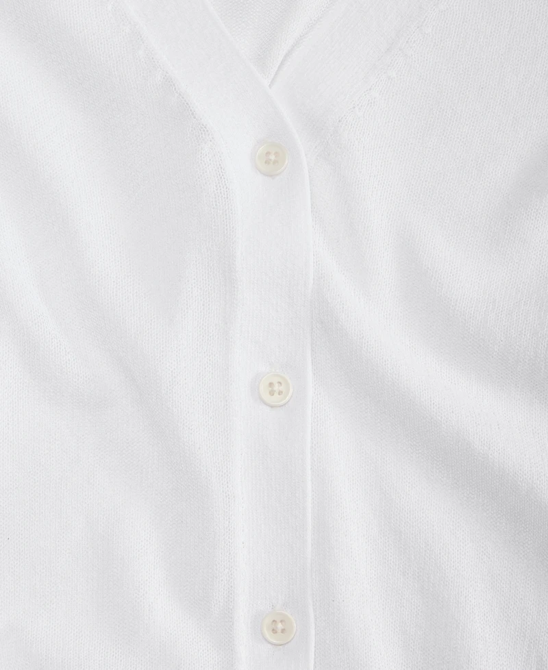 I.n.c. International Concepts Petite Button-Front Cardigan, Exclusively at Macy's