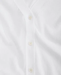 I.n.c. International Concepts Petite Button-Front Cardigan, Exclusively at Macy's