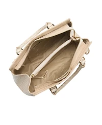 Brahmin Large Finley Leather Satchel Handbag