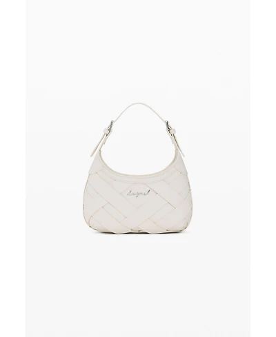 Desigual Women's Small braided bag logo