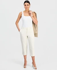 I.n.c. International Concepts Petite Capri Slim Trousers, Created for Macy's