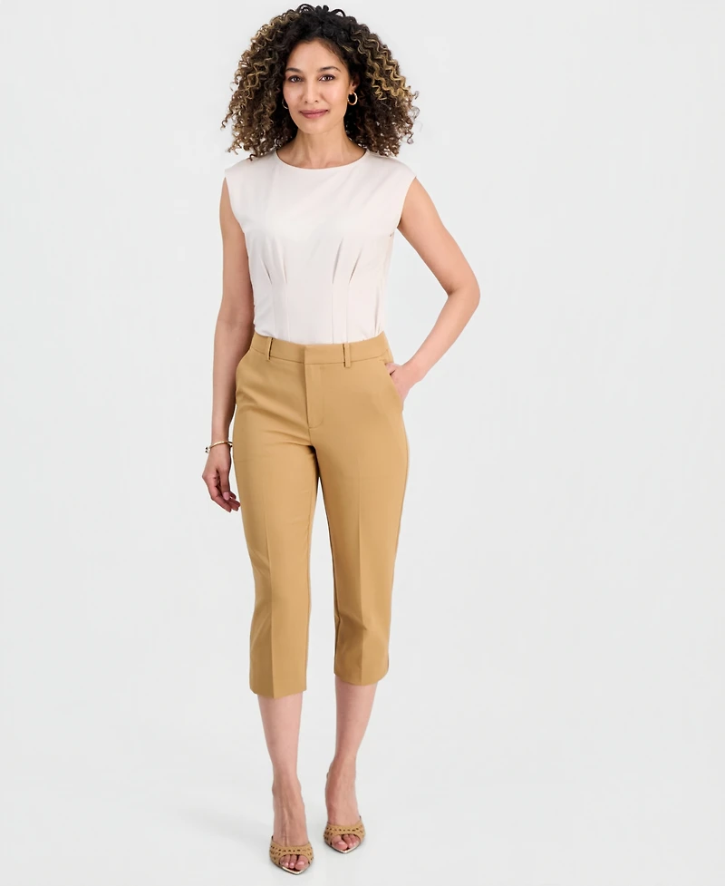 I.n.c. International Concepts Petite Capri Slim Trousers, Created for Macy's