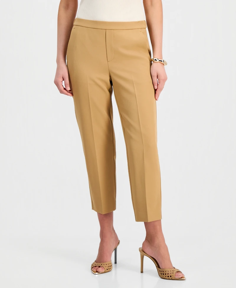 I.n.c. International Concepts Petite Pull-On Cropped Pants, Created for Macy's