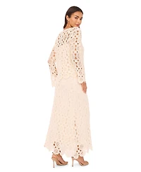 Vince Camuto Women's Crochet Midi Skirt