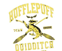 Harry Potter Big & Tall Hufflepuff Quidditch Arch T Shirt