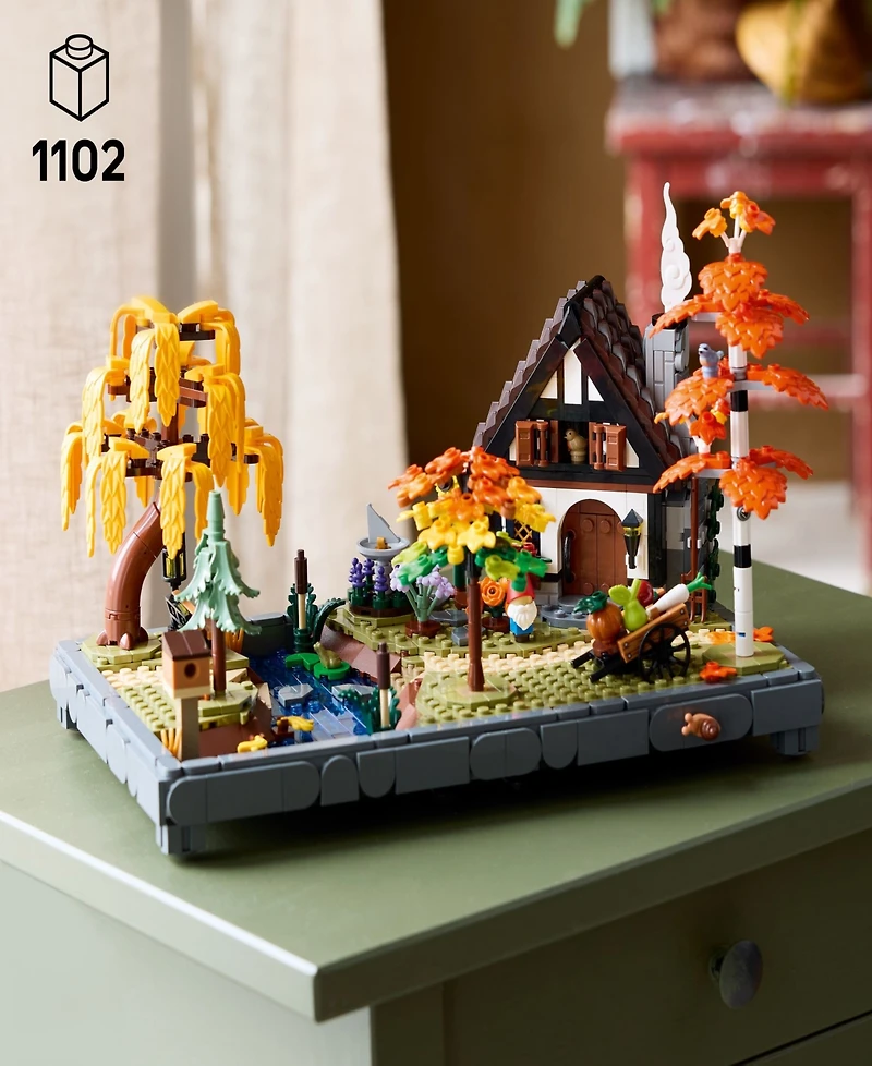Lego Icons Autumn Cottage Garden Building Set 11372, 1102 Pieces