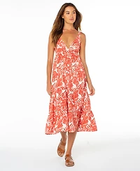 Roxy Juniors' Tula Sweetheart Neck Maxi Dress