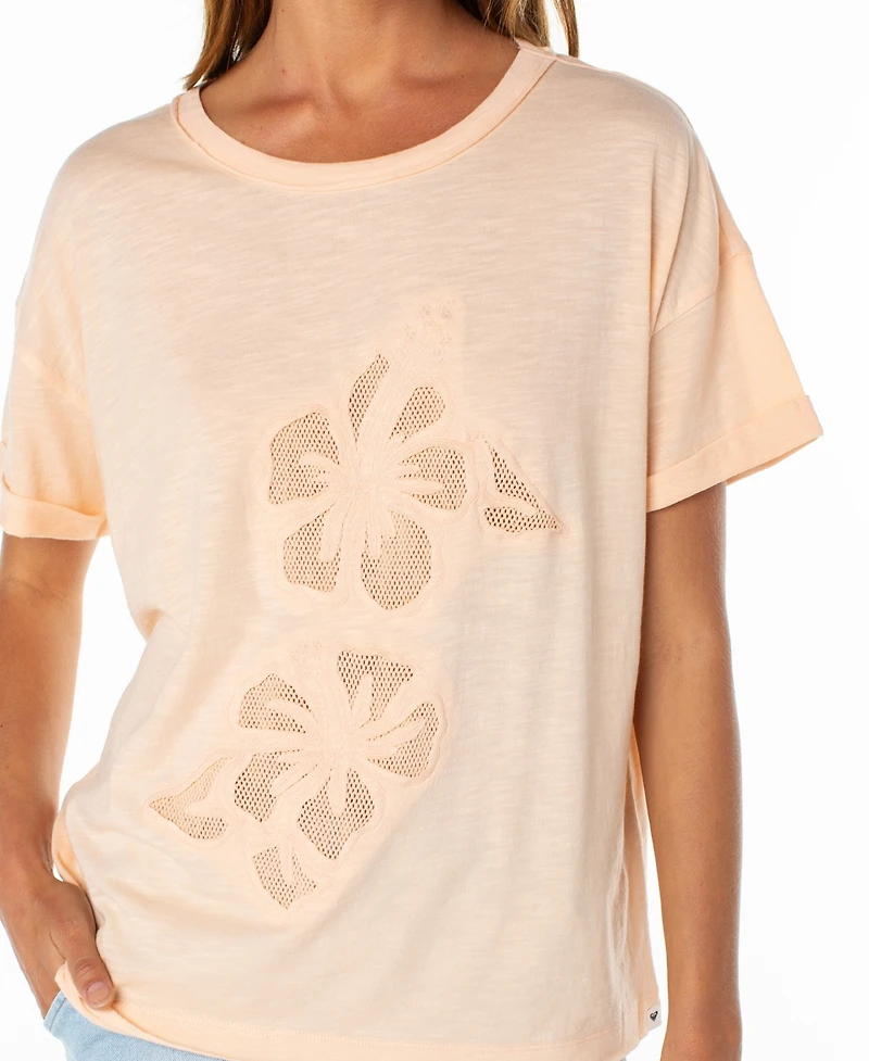 Roxy Women's Sunset Sessions Crew Neck T-Shirt