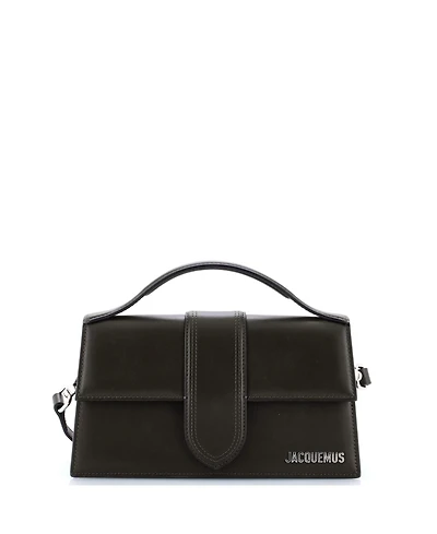 Pre-Owned Jacquemus Le Grand Bambino Flap Bag Leather