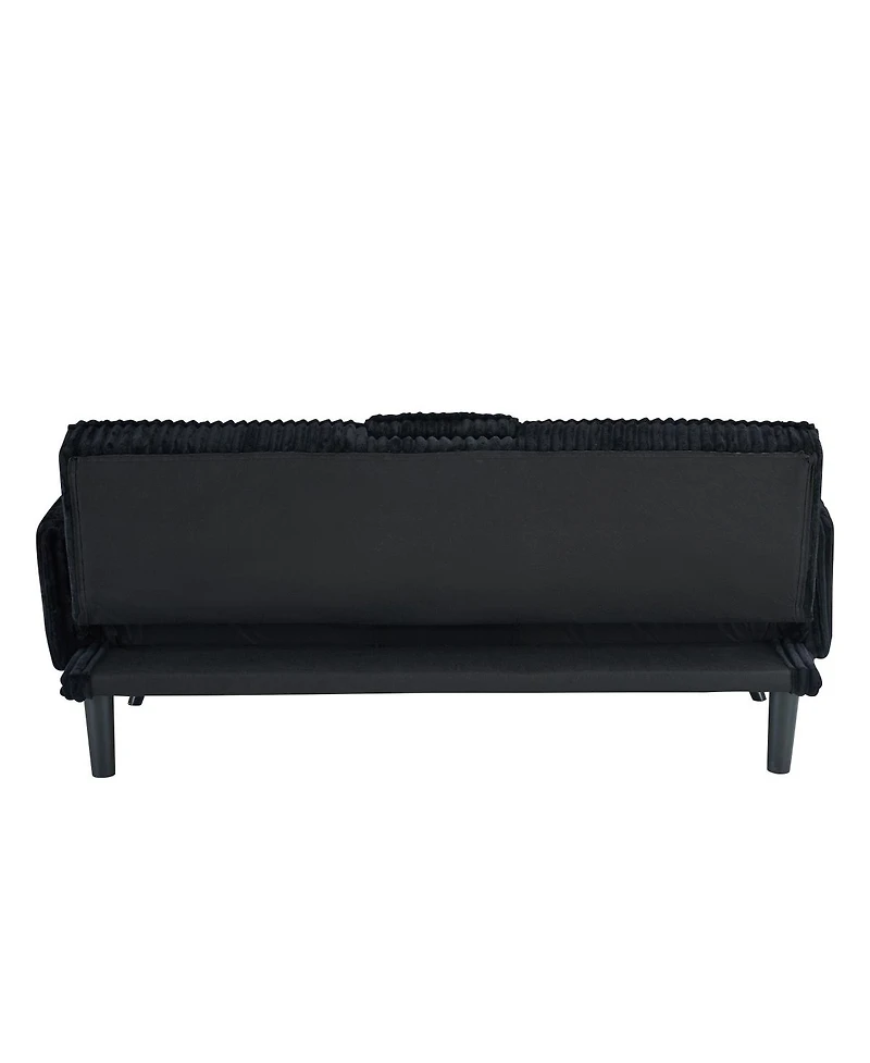 Streamdale Furniture Minimalist corduroy sofa for living room and bedroom