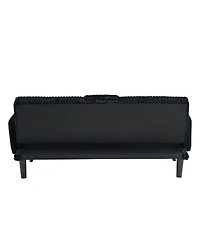 Streamdale Furniture Minimalist corduroy sofa for living room and bedroom