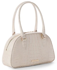 Brahmin Angie Alden Road Leather Medium Satchel Bag