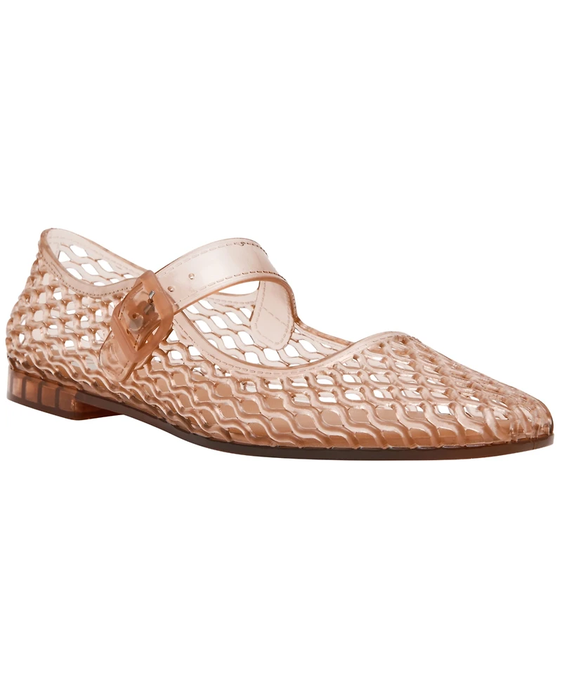 Dv Dolce Vita Women's Mulaney Jelly Buckle Mary Jane Flats