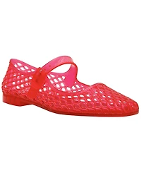 Dv Dolce Vita Women's Mulaney Jelly Buckle Mary Jane Flats