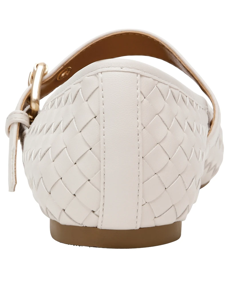 Dv Dolce Vita Women's Mulaney Woven Mary Jane Ballet Flats