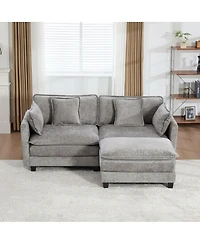 Streamdale Furniture Cloud Couch: Skin-Friendly Chenille, Cloud-Like Comfort, Modular Design